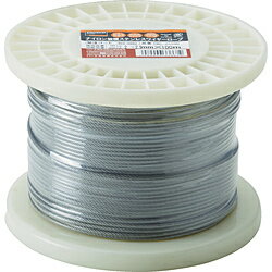 トラスコ中山 CWC-2S100 TRUSCO ステンレスワイヤロープ ナイロン被覆 Φ2.0(2.5)mmX10 CWC2S100