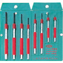 京都機械工具 PK8 KTC ノックピンポンチセット[8本組] PK8