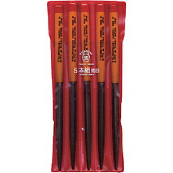 ツボサン SA005-01 ツボサン 組ヤスリ 5本組 三角 荒目 SA00501