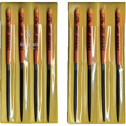 ツボサン KA008-03 ツボサン 組ヤスリ 8本組 角 細目 KA00803