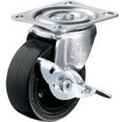 Rakuten - ハンマーキャスターセールス 415G-R65-BAR01 ハンマー G型 自在SP付 ゴム車65mm 415GR65BAR01