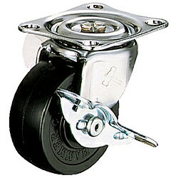 ハンマーキャスターセールス 415G-R50-BAR01 ハンマー G型 自在SP付 ゴム車50mm 415GR50BAR01