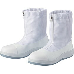 ミドリ安全 ミドリ安全 トウガード付 先芯入クリーン静電靴 ハーフフード 27.0cm SCR1200FCAPHH27.0(4.0)