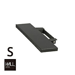 ナカムラ M05000149 WALL テレビスタンドV2・V3・V5対応 サウンドバー棚板 Sサイズ 幅60cm サテンブラック M05000149 