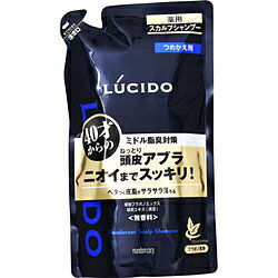 マンダム 【LUCIDO（ルシード）】薬用スカルプデオシャンプーつめかえ用(380ml)