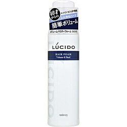 マンダム 【LUCIDO（ルシード）】ボリュームパウダーフォームふんわりハード（185g）〔スタイリングフォーム・ムース〕 [振込不可]