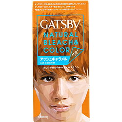 マンダム 【GATSBY（ギャツビー）】ナチュラルブリーチカラーアッシュキャラメル〔ブリーチ〕