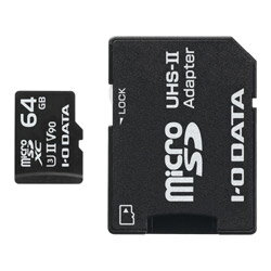 IO DATA(ǡ) UHS-II UHS ԡɥ饹3б microSD 64GB MSDU23-64G MSDU2364G