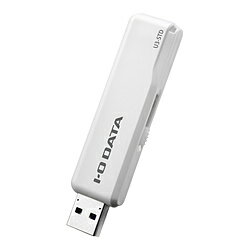 IO DATA(アイオーデータ) U3-STD64GR/W　USBメモリ ホワイト [64GB/USB3.1/USB TypeA/スライド式] U3STD64GRW
