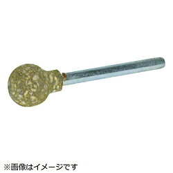 Rakuten - トラスコ中山 TRUSCO　ゴム軸付砥石　球型　Φ4X軸3　220＃　10本入　KI2204RF KI2204RF