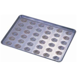 千代田金属工業 シリコン加工 貝型マドレーヌ型天板 小 (36ヶ取) ＜WTV6801＞ WTV6801 [振込不可]