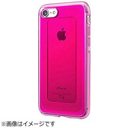 坂本ラヂヲ iPhone 7用　GRAMAS COLORS GEMS Hybrid Case　ルビー ピンク　CHC466PK CHC466PK
