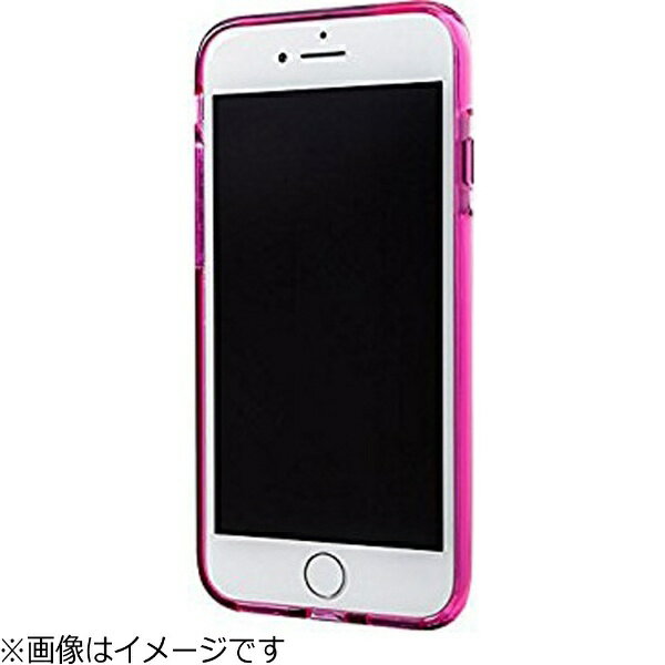 坂本ラヂヲ iPhone 7用　GRAMAS COLORS GEMS Hybrid Case　ルビー ピンク　CHC466PK CHC466PK