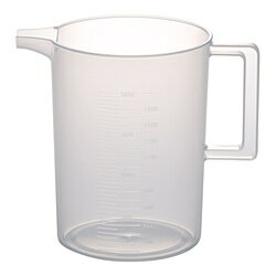 エンテック 【業務用】 ポリプロ計量カップ 2L ＜BMZ5004＞ BMZ5004 [振込不可]