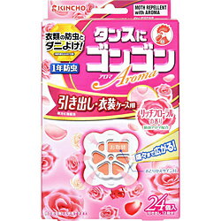 大日本除虫菊 ゴンゴンアロマ 引き出し用N リッチフローラル 24個