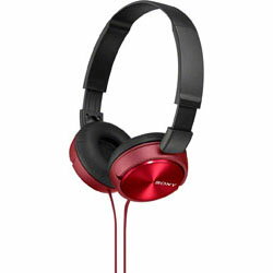 SONY(ソニー) MDR-ZX310 R(レッド)【本体200g以下】 密閉型ヘッドホン MDRZX310R
