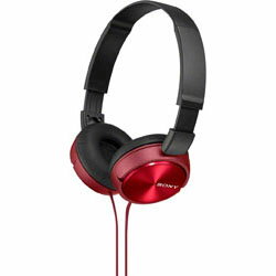 ソニー SONY(ソニー) MDR-ZX310 R(レッド)【本体200g以下】 密閉型ヘッドホン MDRZX310R