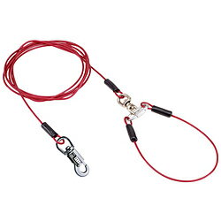 ペティオ タフギア ロングワイヤーチェーン プラス 4.5mm レッド
