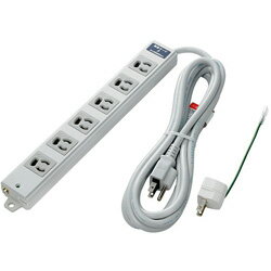 ELPA OAT-JP63SH　　事務所向けタップ（6個口/3m/耐雷サージ機能付） OATJP63SH 【864】