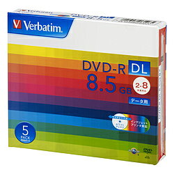 VERBATIMJAPAN Verbatim DHR85HP5V1 （DVD-R DL/8.