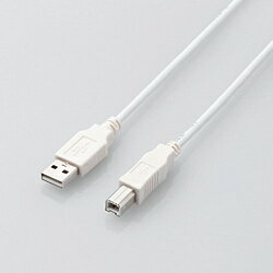 ELECOM(쥳) U2C-BN20XWHUSB2.0֥[A-B] Ρޥ롦2mۥ磻 U2CBN20XWH