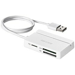 BUFFALO(バッファロー） USB2.0 マルチカードリーダー／ライター ホワイト BSCR100U2WH BSCR100U2WH
