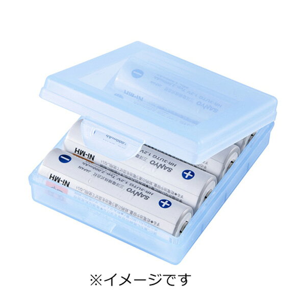 SANWA SUPPLY(サンワサプライ) 電池ケース（単3形用2個セット・ブルー） DG-BT3BLN DGBT3BLN