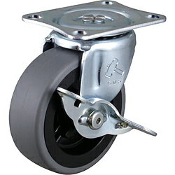 ハンマーキャスターセールス ハンマー　Gシリ−ズ　自在SP付　PPホイ−ルエラストマ−巻車　75mm 415G-L75 BAR01 415GL75BAR01