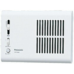 電池もトランスもいらず、電灯線から直接配線できるAC100V式。お知らせはさわやかなメロディです。電池もトランスもいらず、電灯線から直接配線できるAC100V式。お知らせはさわやかなメロディです。