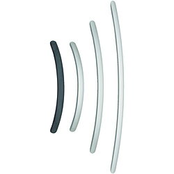 スガツネ工業 アルミ製弓形ハンドルSOR型400ブラック（100－010－963） SOR400BL SOR400BL