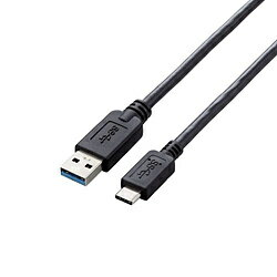 ELECOM(エレコム) USB3-AC15BK　USB3.1ケーブル(A-TypeC/1.5m)  USB3AC15BK 