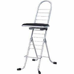 ルネセイコウ 作業用チェア　銀　PW600S PW600S