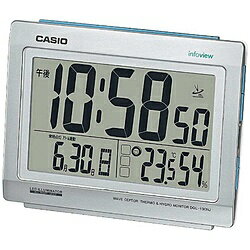 Brown - CASIO(カシオ) 電波目覚まし時計　DQL-130NJ-8JF DQL130NJ8JF [振込不可]