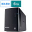 BUFFALO(Хåե HD-WL6TU3/R1J [6TB /֤] (ߥ顼󥰵ǽ USB3.0ѳեϡɥǥ 6TB/2ɥ饤) HDWL6TU3R1J [Բ]