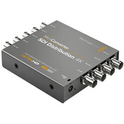 Blackmagic Design コンバーター Mini Converter SDI Distribution 4K グレー CONVMSDIDA4K ［1入力 /8出力 /4K対応 /自動］ CONVMSDIDA4K