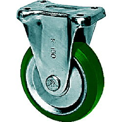 シシクアドクライス UWK-200 シシク スタンダードプレスキャスター ウレタン車輪 固定 200径 UWK200