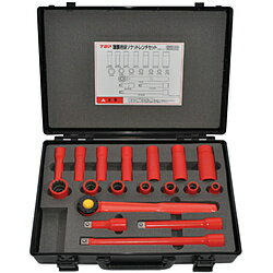 TOP工業 絶縁ソケットレンチセット　差込角12．7mm　ZSWS418R ZSWS418R