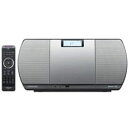 KENWOOD(ケンウッド) ミニコンポ（シルバー） CR-D3-S 【ワイドFM対応】 CRD3S