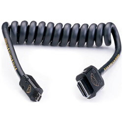 ATOMOS(ȥ⥹) ATOMFLEX PRO HDMI COILED CABLE (Micro to Full 30cm) ATOM4K60C1 ATOM4K60C1