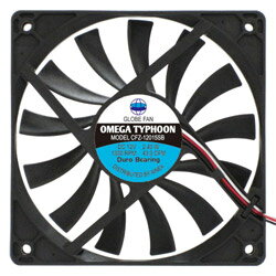 アイネックス OMEGA TYPHOON CFZ-12015SB (ケースファン/120mm/薄型超静音タイプ) CFZ12015SB