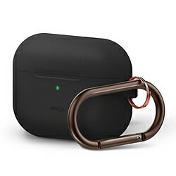 ELAGO AirPods Pro(第1世代) カラビナ付ケース ORIGINAL HANG (Black) Black EL_APPCSSCOH_BK ELAPPCSSCOHBK
