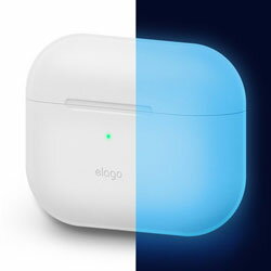 ELAGO AirPods Pro(��1/2����)�б� ORIGINAL BASIC ���ꥳ�󥱡��� (Nightglow Blue) Nightglow Blue EL_APPCSSCOB_NB ELAPPCSSCOBNB