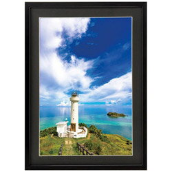 ハクバ 木製額縁 （A3ノビサイズ／ブラック）　FWMM01-BKA3N FWMM01BKA3N