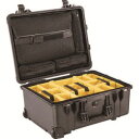 送料無料!!【ペリカンプロダクツ PELICAN PRODUCTS】ペリカンプロダクツ 1560SCBK 1560SC 560×455×265 メーカー直送 代...