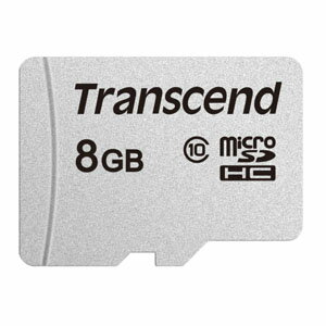 【トランセンド Transcend】microSDHC 8GB Class10 アダプタなし TS8GUSD300S 読出し(最大)95 MB/s書込み(最大)45 MB/s