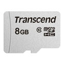 microSDHC 8GB Class10 アダプタなし TS8GUSD300S 読出し(最大)95 MB/s書込み(最大)45 MB/s