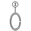 【シマノ SHIMANO】シマノ SHIMANO ロックリング間座 (11Tトップギア用) Y10Z04000 CS-7700 CS-6500 CS-5600 ...