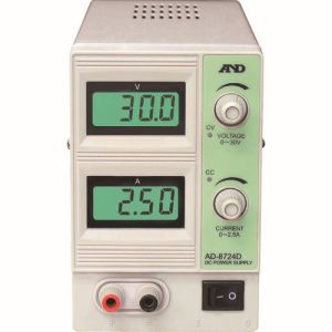 【エーアンドデイ A&D】A&D AD-8724D 直流安定化電源 30V-2.5A エーアンドデイ