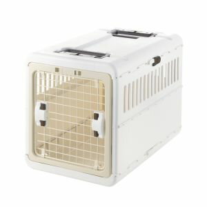 【リッチェル Richell】リッチェル キャンピングキャリー折りたたみ Lサイズ 内寸40.8×62.6×45.6Hcm ア..