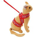 【ペティオ Petio】ペティオ 猫小町ソフトハーネスリード まり S レッド